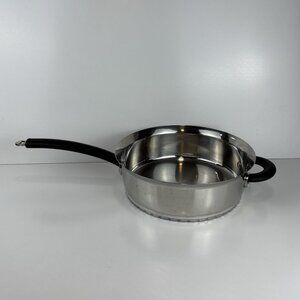 BERGHOFF Stainless Steel Copper Clad Base 10.5"x3" SKILLET Double‎ Handle No Lid